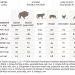 Bison meat comparison