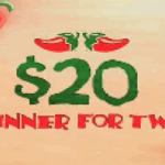 Dinner for 2 Dinner for 2