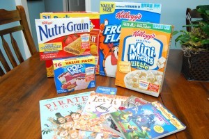 Kelloggs scholastic prize package