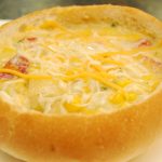 Corn Chowder in Bread Bowl