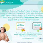 Pandora Pampers Radio