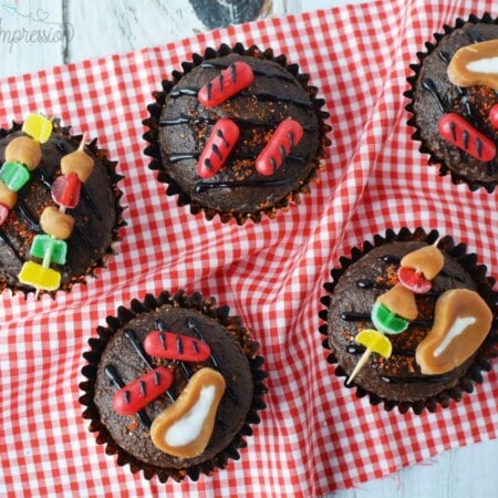 brownie grill cupcakes