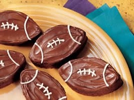 Brownie Footballs by bettycrocker.com