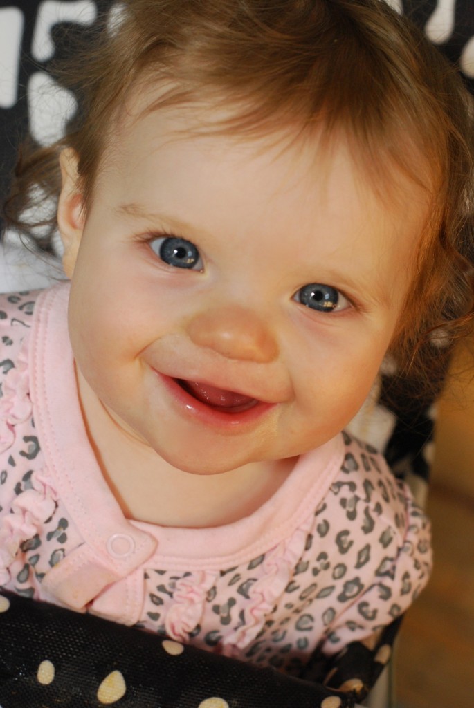 You can see her runny nose. We were one of the lucky ones.