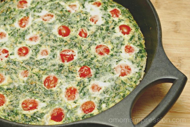 Easy and Healthy Florentine Frittata Recipe