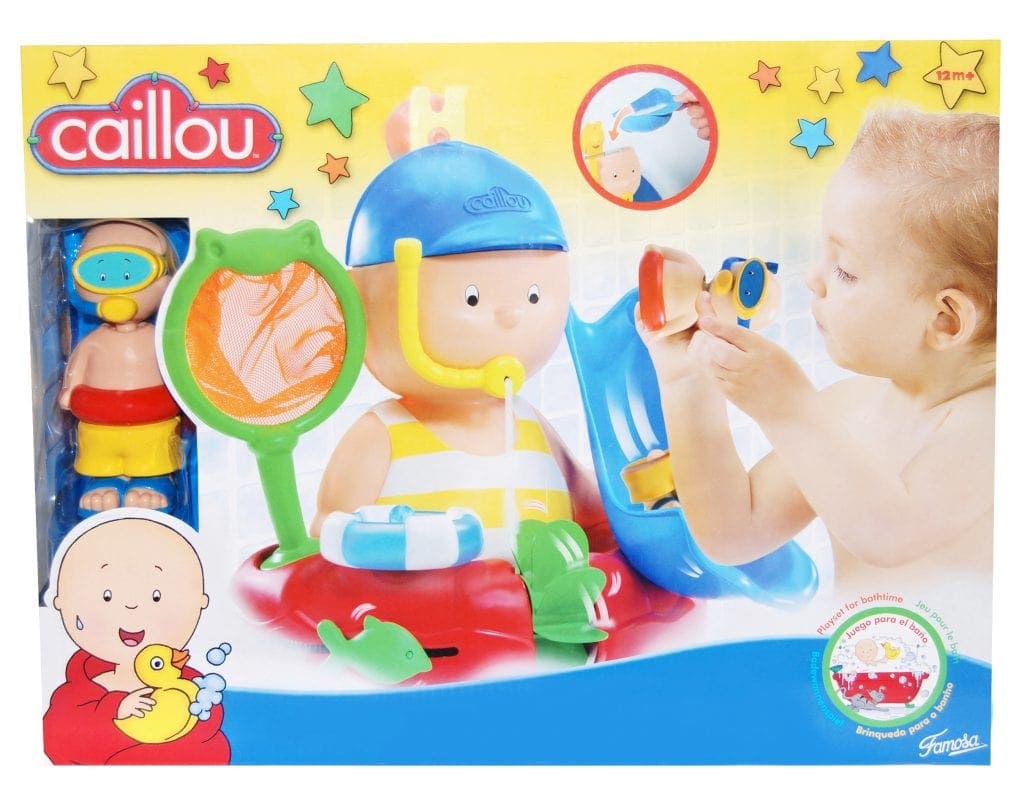 Caillou Bathtime with You Activity Set