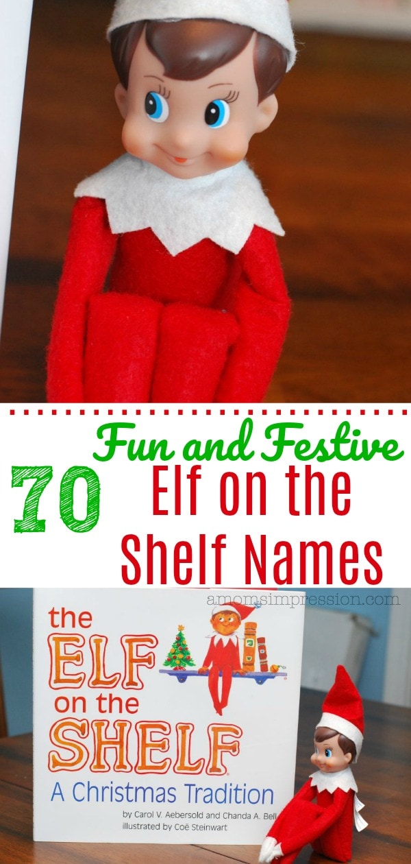 Elf on the shelf names