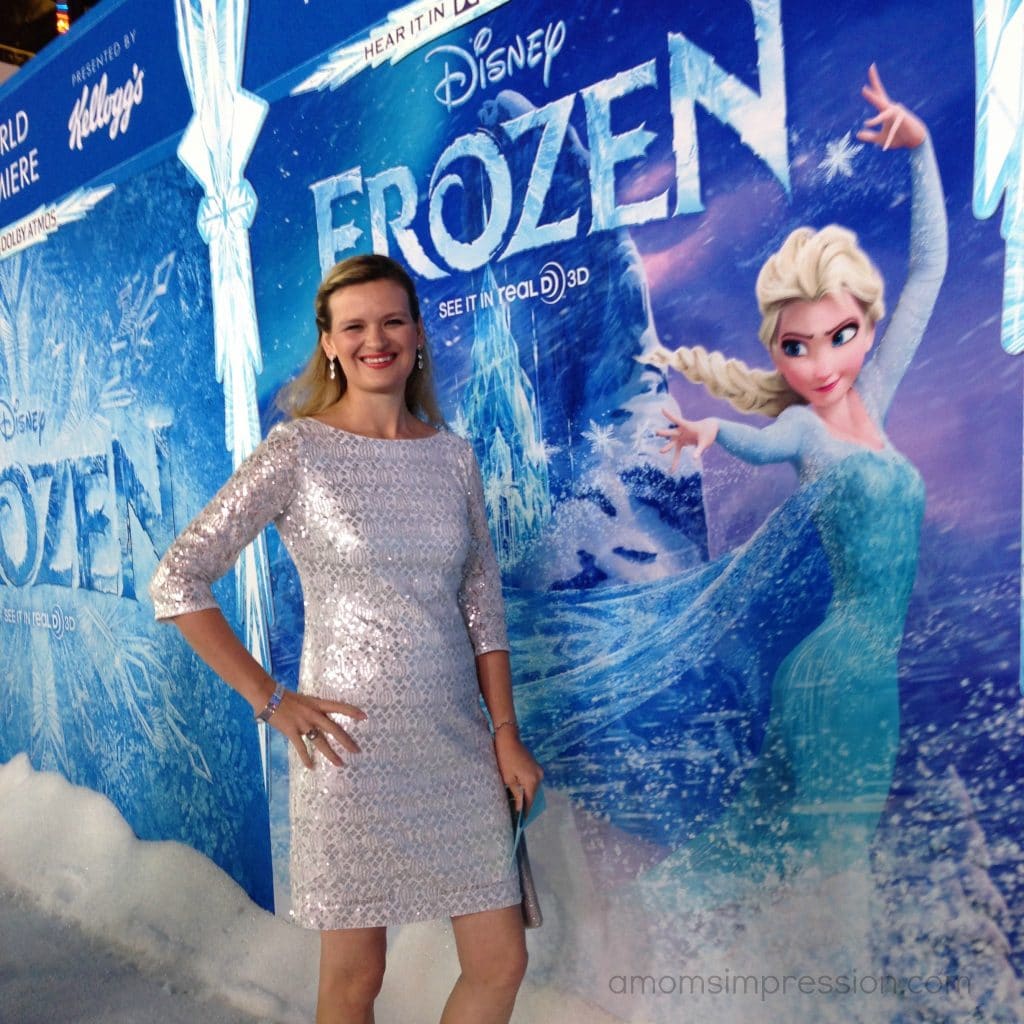 My Red Carpet Moment #DisneyFrozenEvent