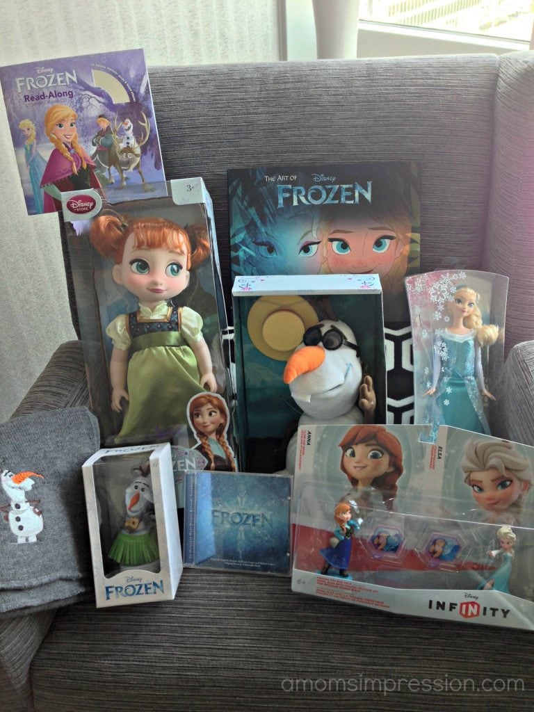 frozen themed toys