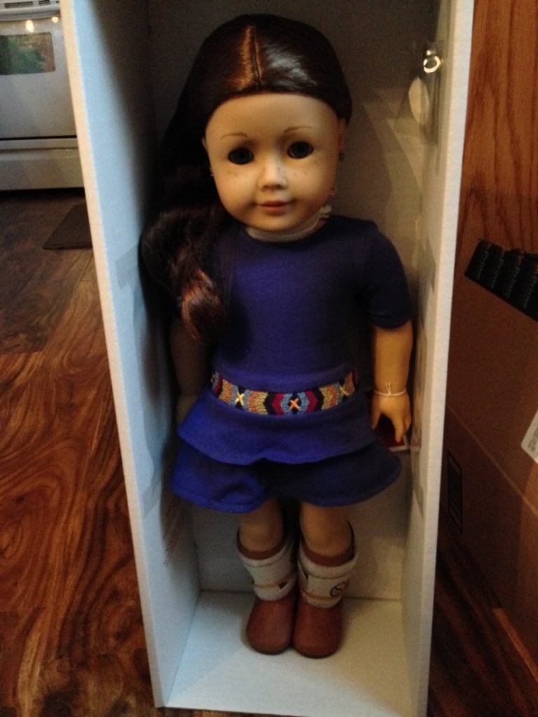 American Girl Doll Saige