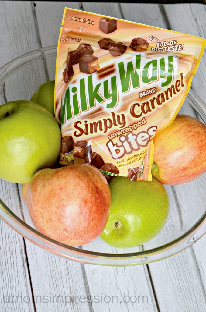 Milky Way Caramel Apple Salad Recipe A Mom's Impression Recipes, Crafts, Entertainment and