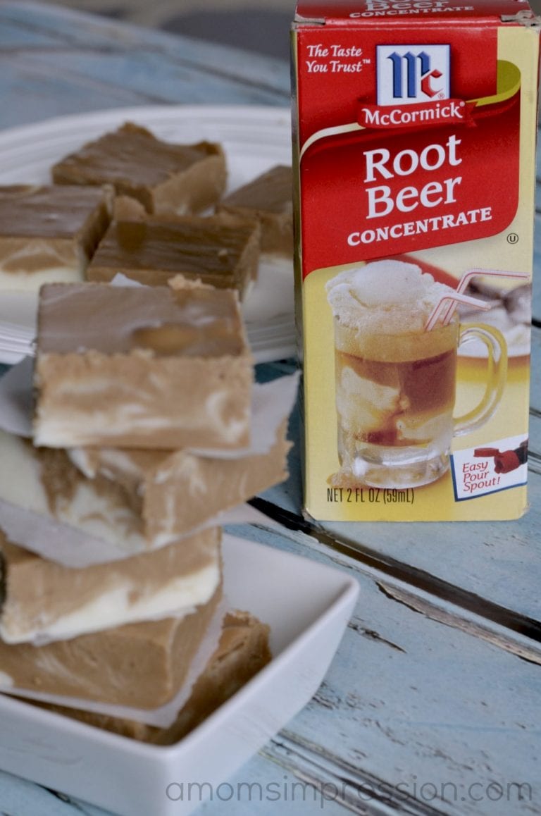 Root Beer Float Fudge Recipe A Mom's Impression Recipes, Crafts, Entertainment and Family Travel