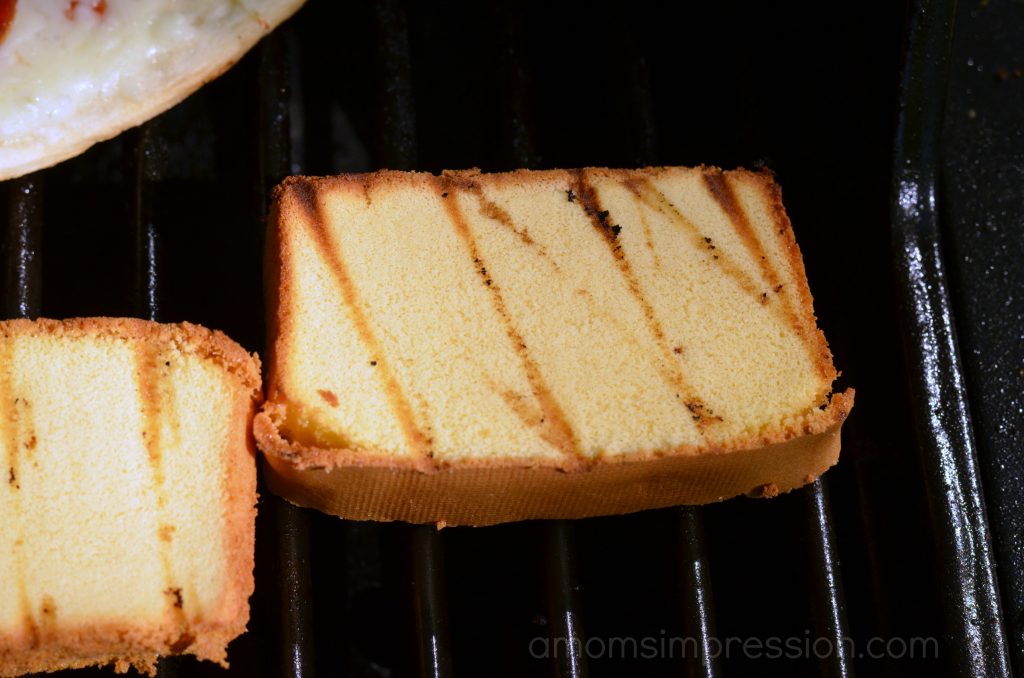 Grilled Pound Cake