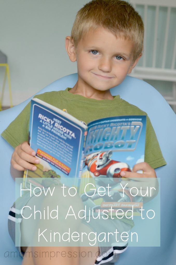How to get your chid adjusted to kindergarten