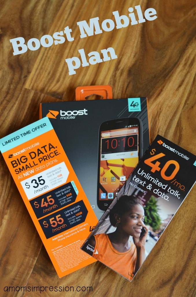 boost mobile 4 lines for $100 plan