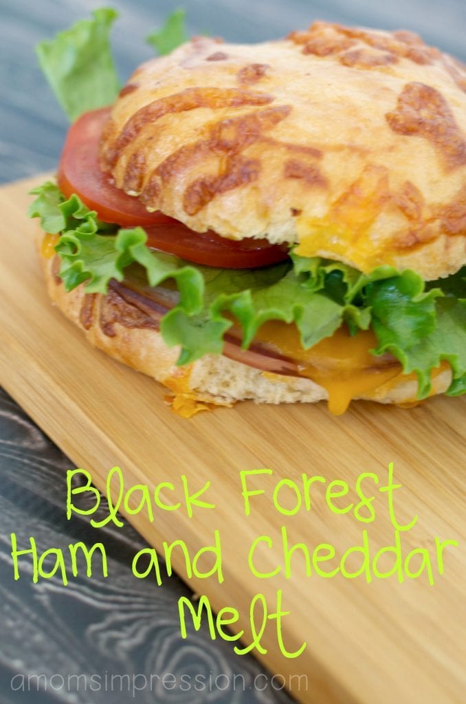 Black Forrest Ham and Cheddar Melt