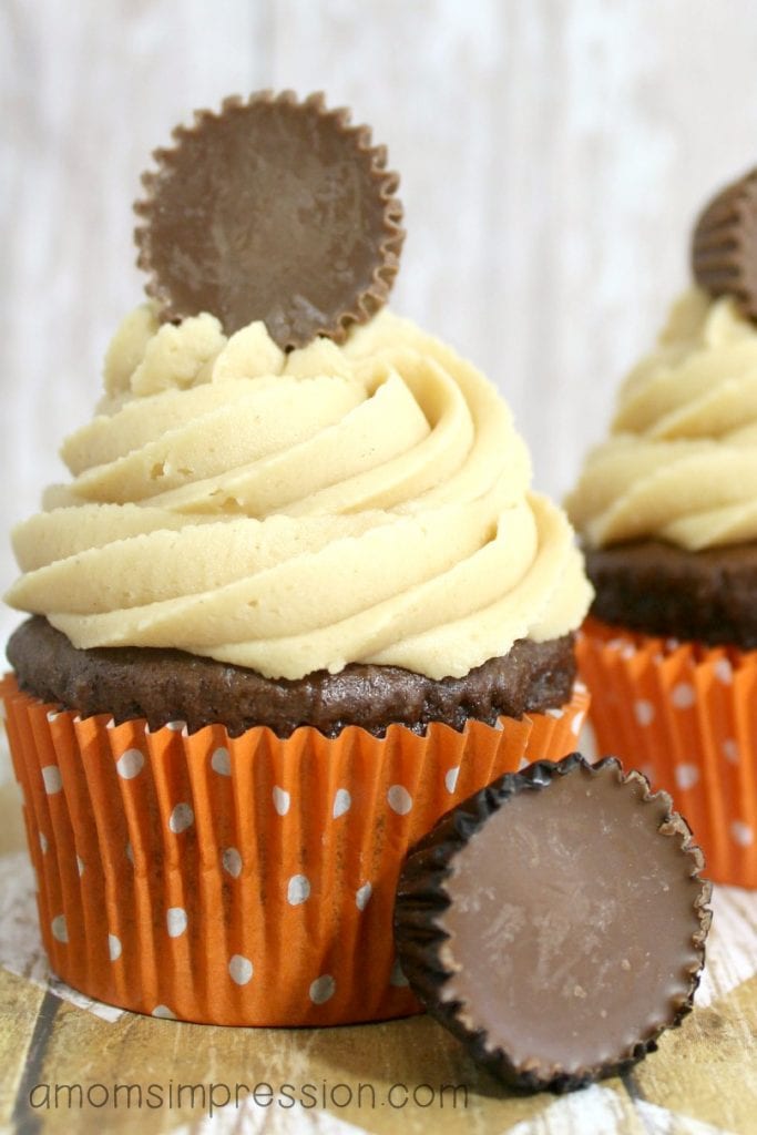 PB Chocolate Cupcake