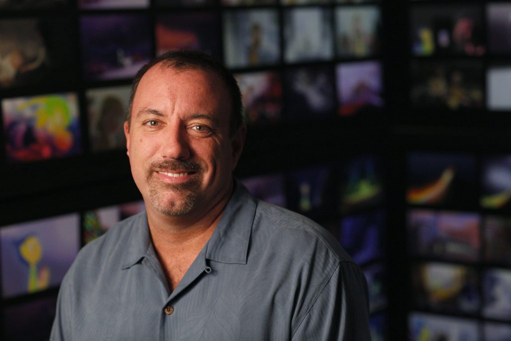 INSIDE OUT Production Designer Ralph Eggleston. Photo by Debby Coleman. ©2015 Disney•Pixar. All Rights Reserved.