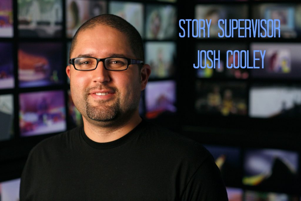 INSIDE OUT Story Supervisor Josh Cooley. Photo by Debby Coleman. ©2015 Disney•Pixar. All Rights Reserved.