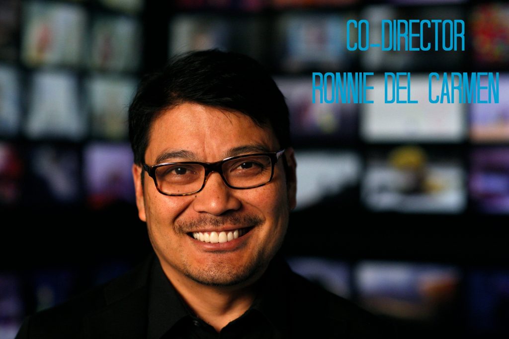 INSIDE OUT Co-Director Ronnie del Carmen. Photo by Debby Coleman. ©2015 Disney•Pixar. All Rights Reserved.
