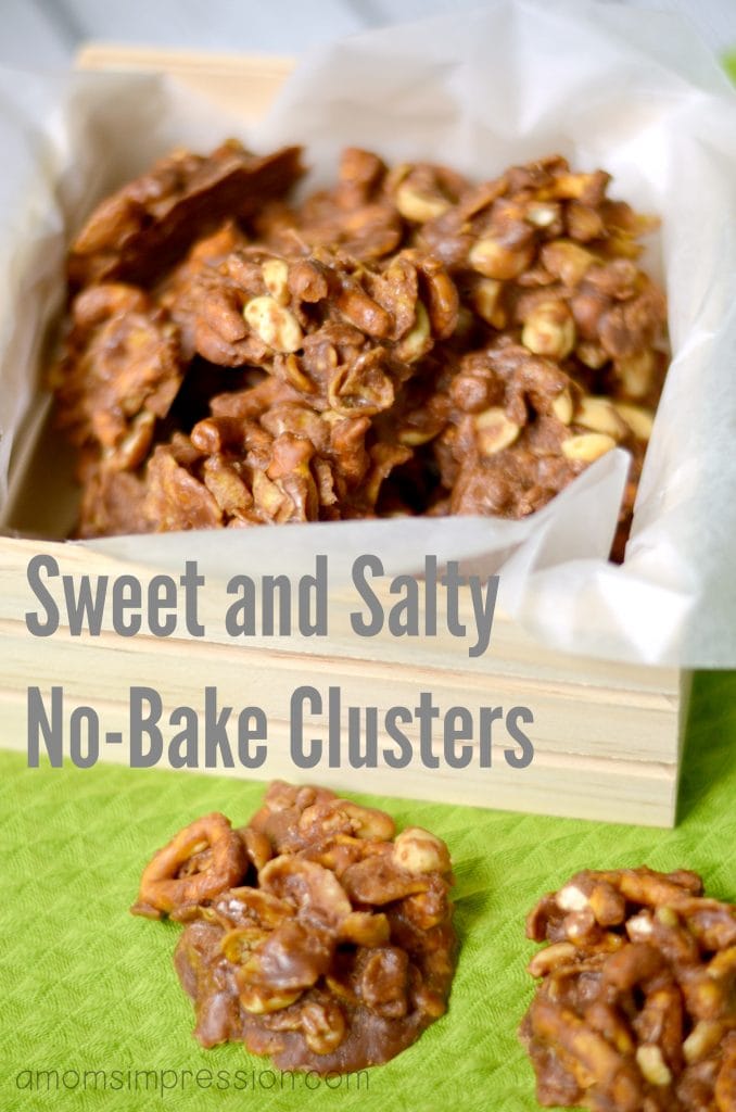 Sweet and Salty No-Bake Clusters