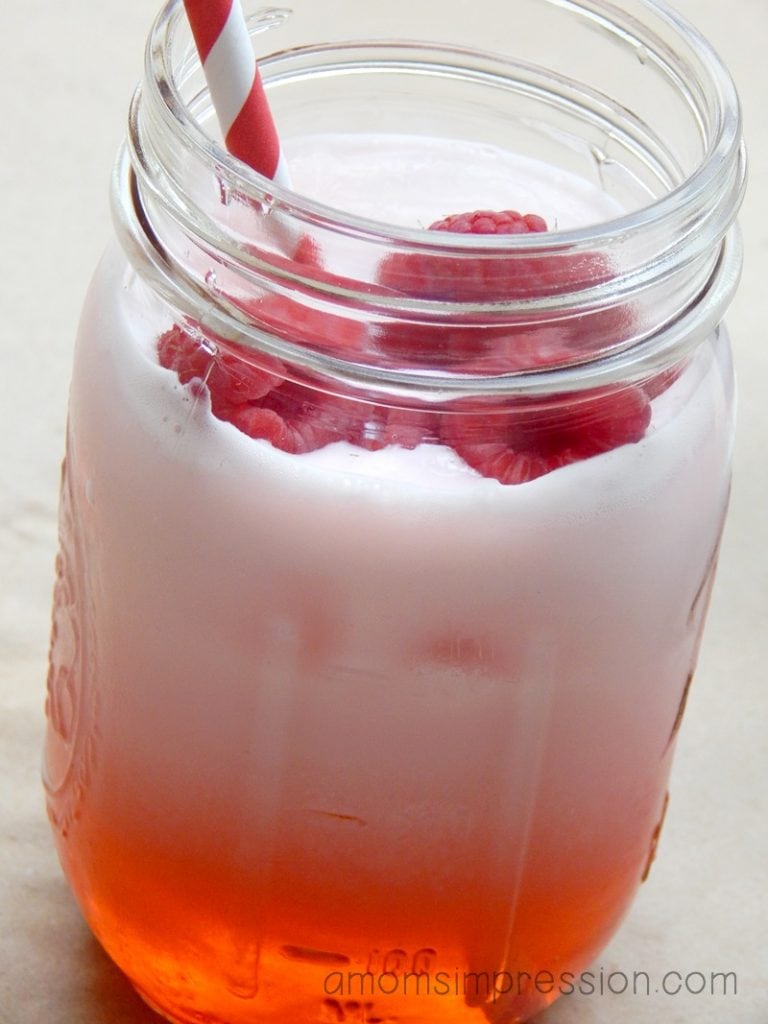 Vanilla Raspberry Italian Soda