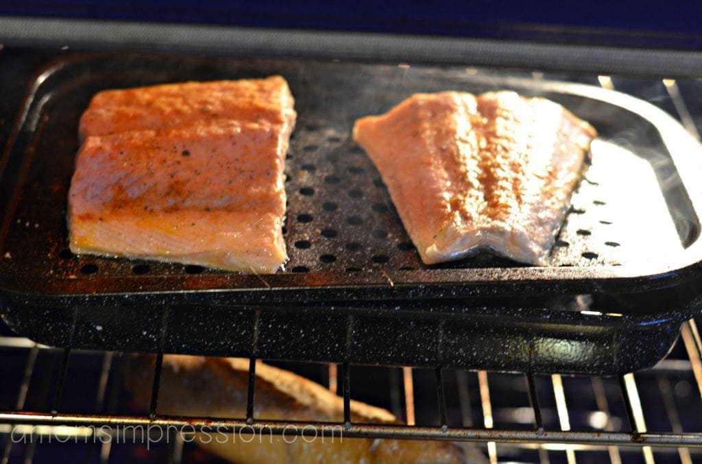 Simple Broiled Salmon Recipe- A Mom's Impression | Resource for Busy ...