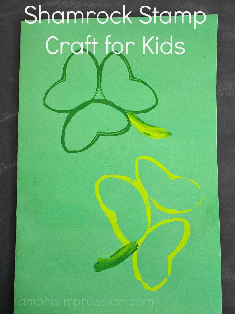 Shamrock Craft for Kids