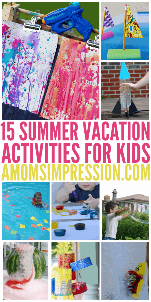 15 fun summer vacation activities for kids to keep them busy