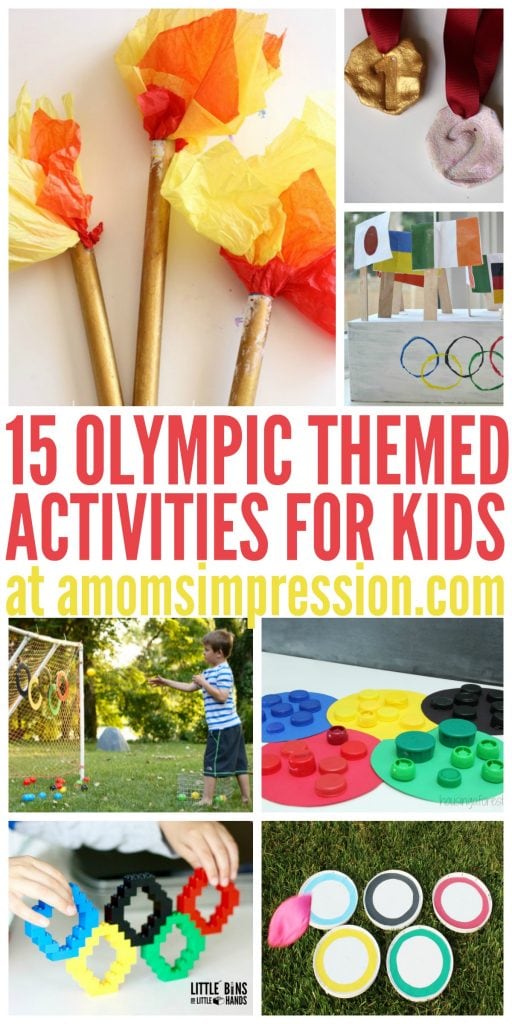 15 Olympic Activities for Kids- A Mom's Impression | Recipes, Crafts