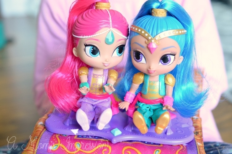 Shimmer shine dolls online