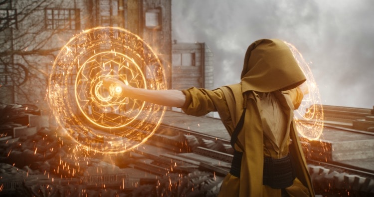 Marvel's DOCTOR STRANGE The Ancient One (Tilda Swinton) Photo Credit: Film Frame ©2016 Marvel. All Rights Reserved.
