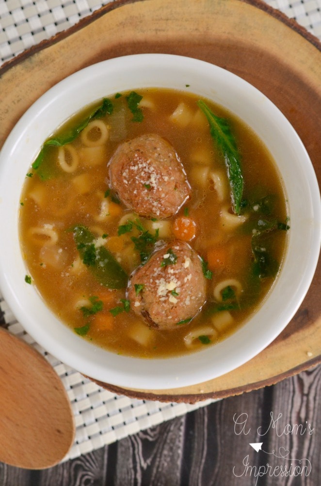 Italian Wedding Meatball Soup