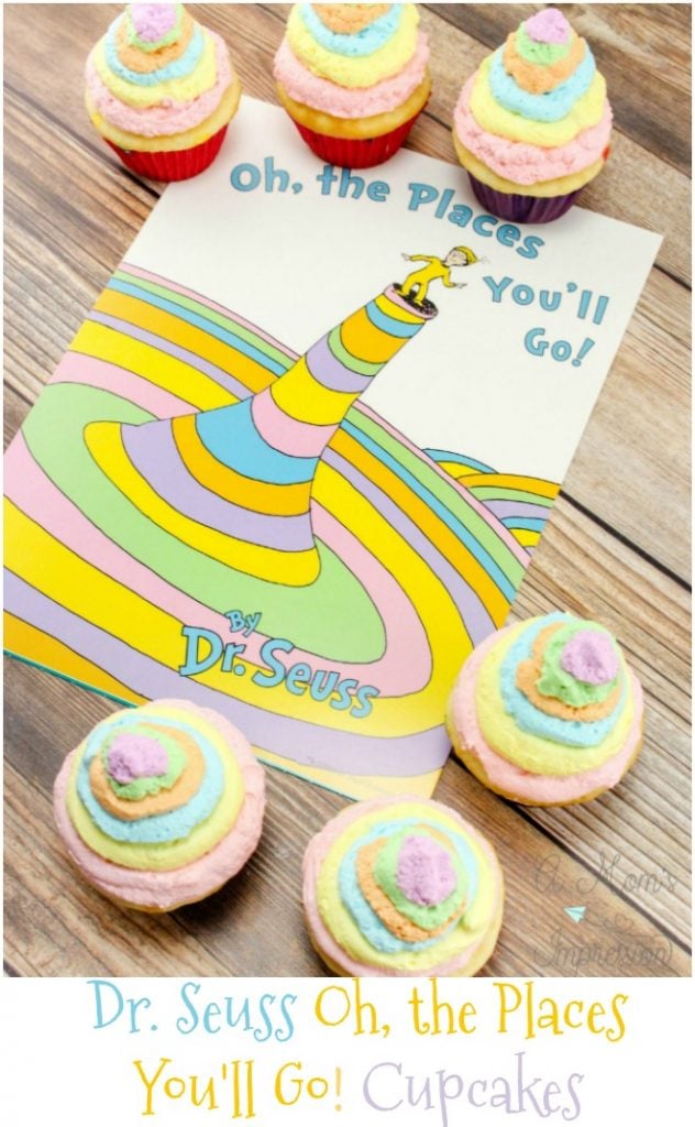 dr seuss baby shower cupcake toppers