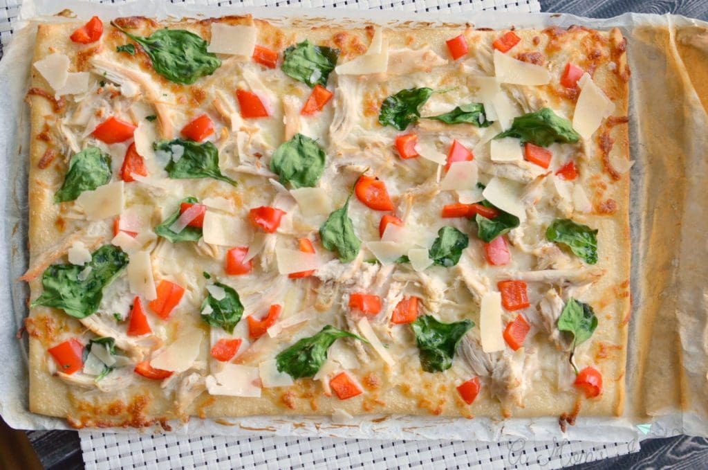 chicken alfredo pizza recipes