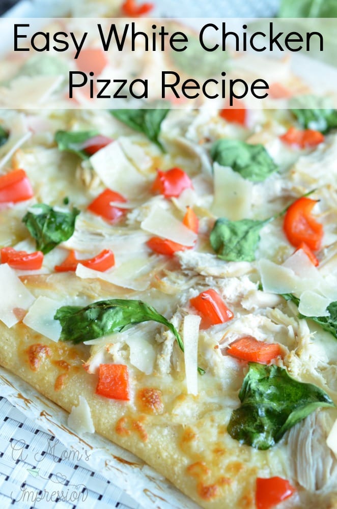 white chicken pizza recipe