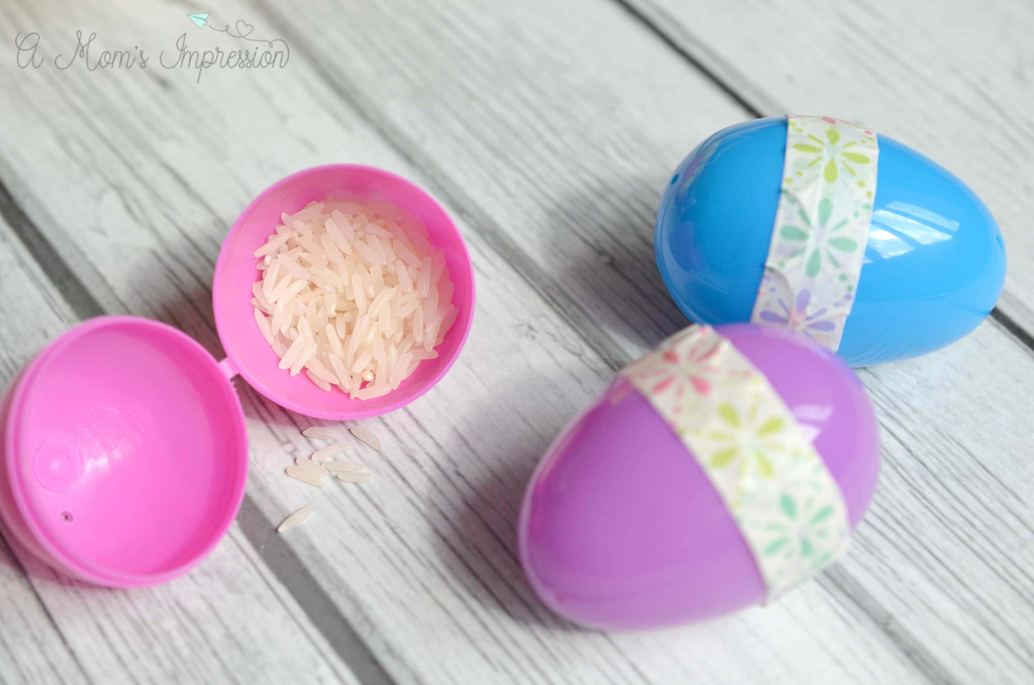 Toddler Egg Shakers