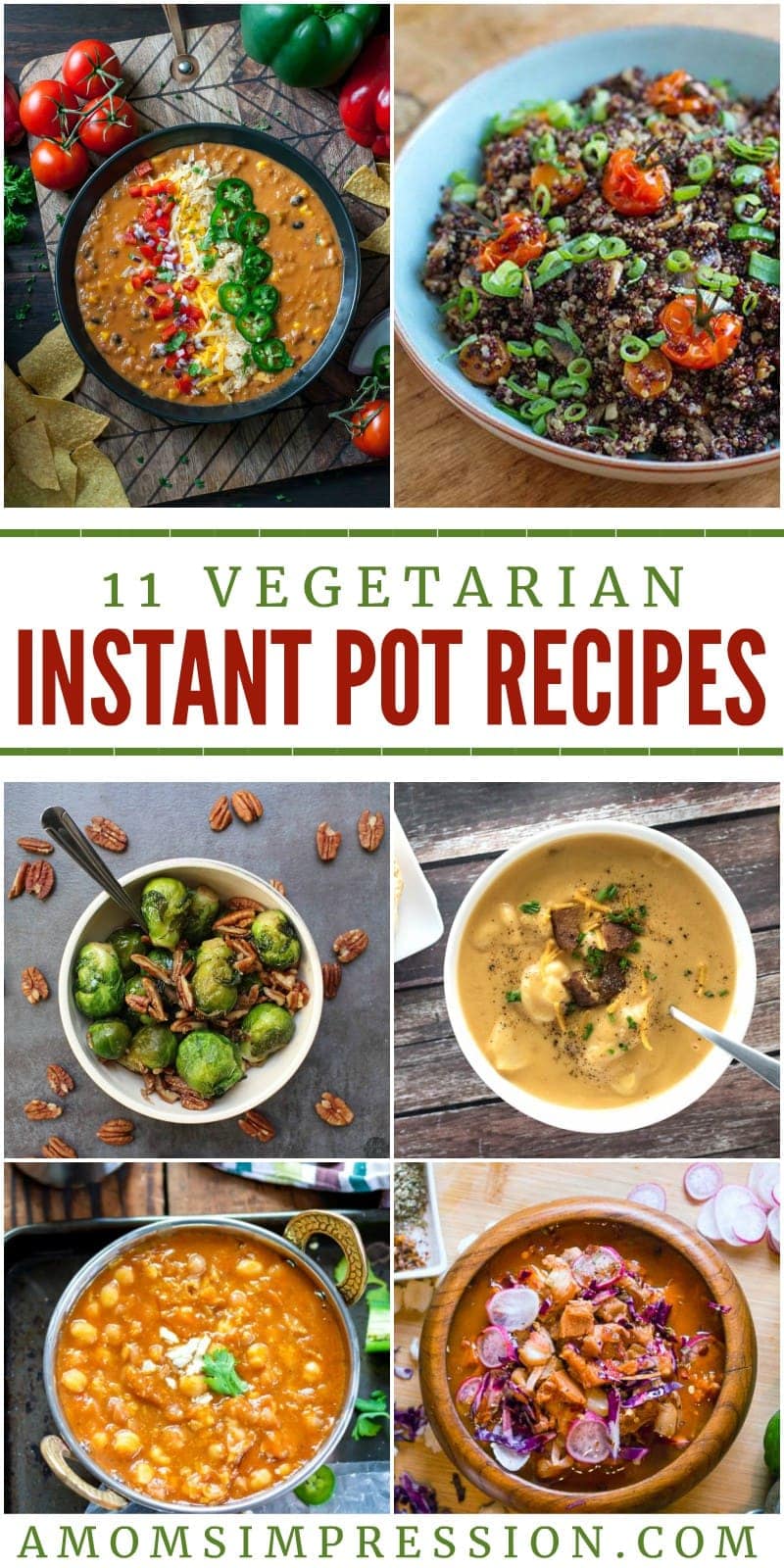 Best instant best sale pot recipes vegetarian