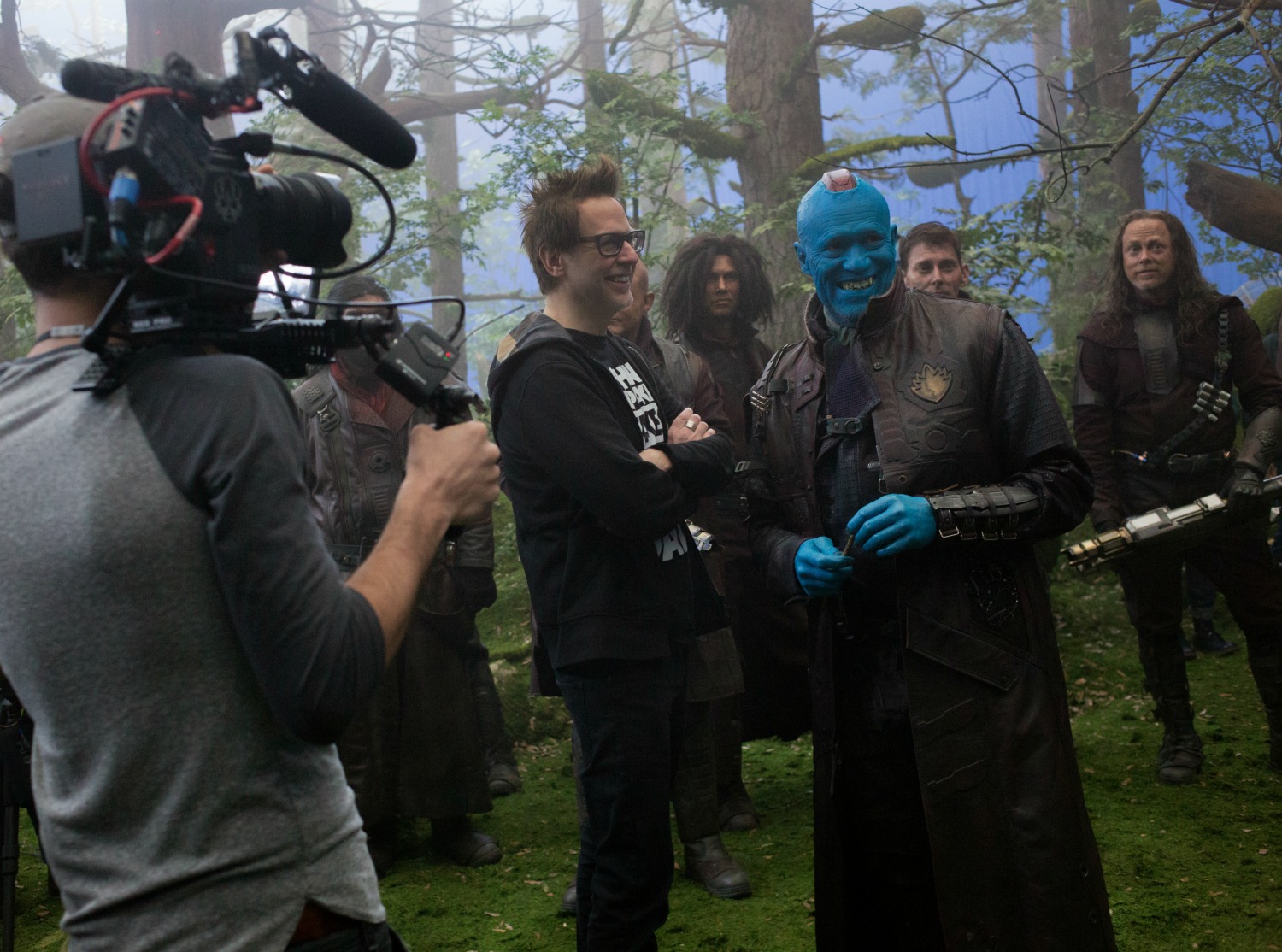 Behind the scenes GOTGVOL2