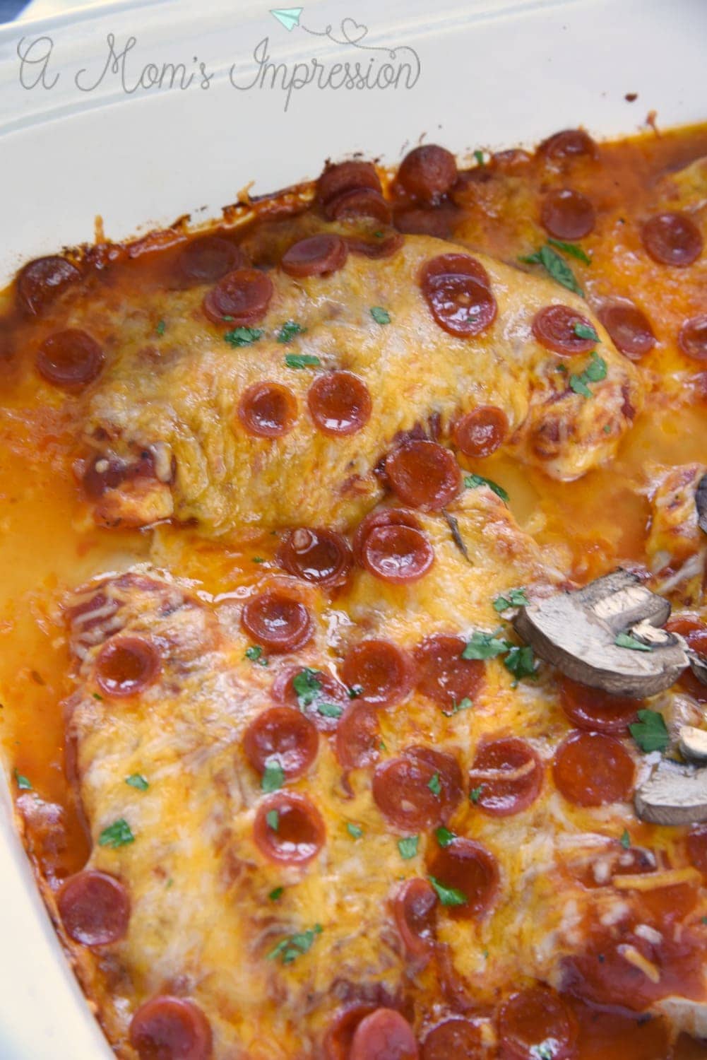 Easy Low Carb Pizza Chicken Recipe