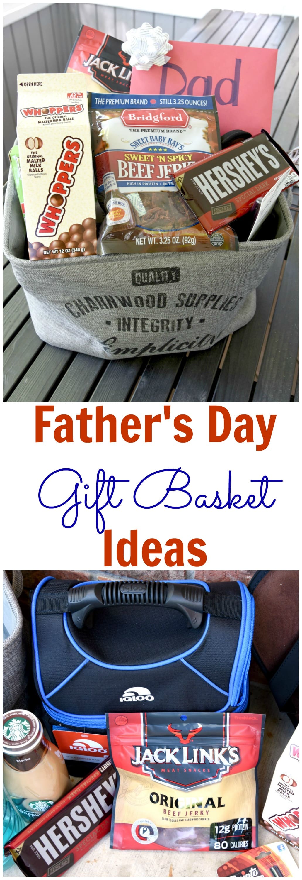 Fathers day gift basket ideas