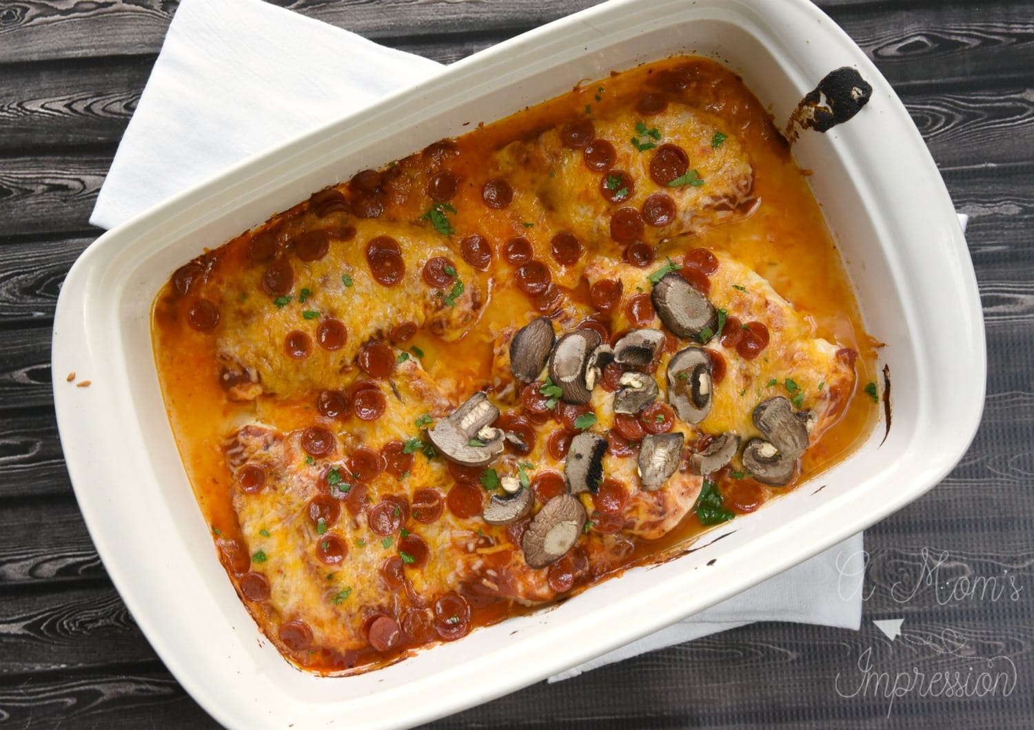 Low Carb Pizza Chicken Recipe