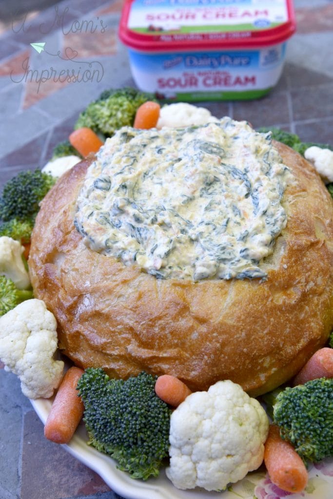 The Best Spinach Dip Recipe with Fresh Ingredients