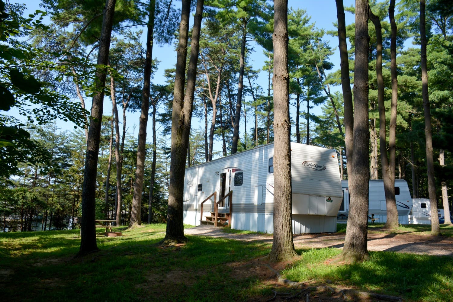 The Christmas Cabins At Lake Rudolph Campground Rv Resort