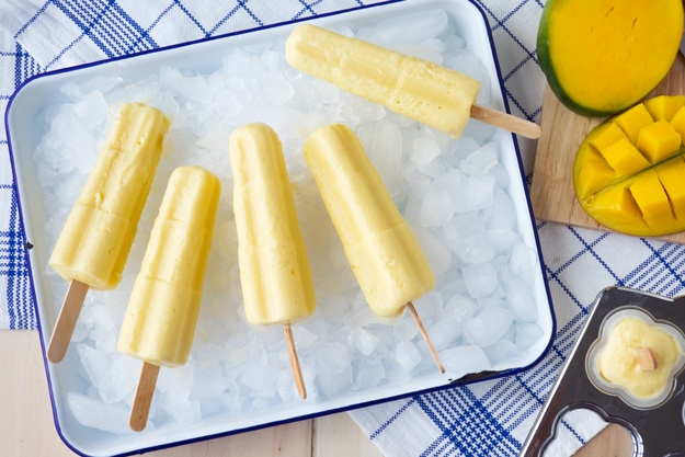 Clean eating popsicle