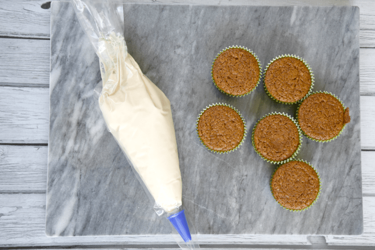 Simple and Easy No Nut Carrot Cake Cupcake Recipe
