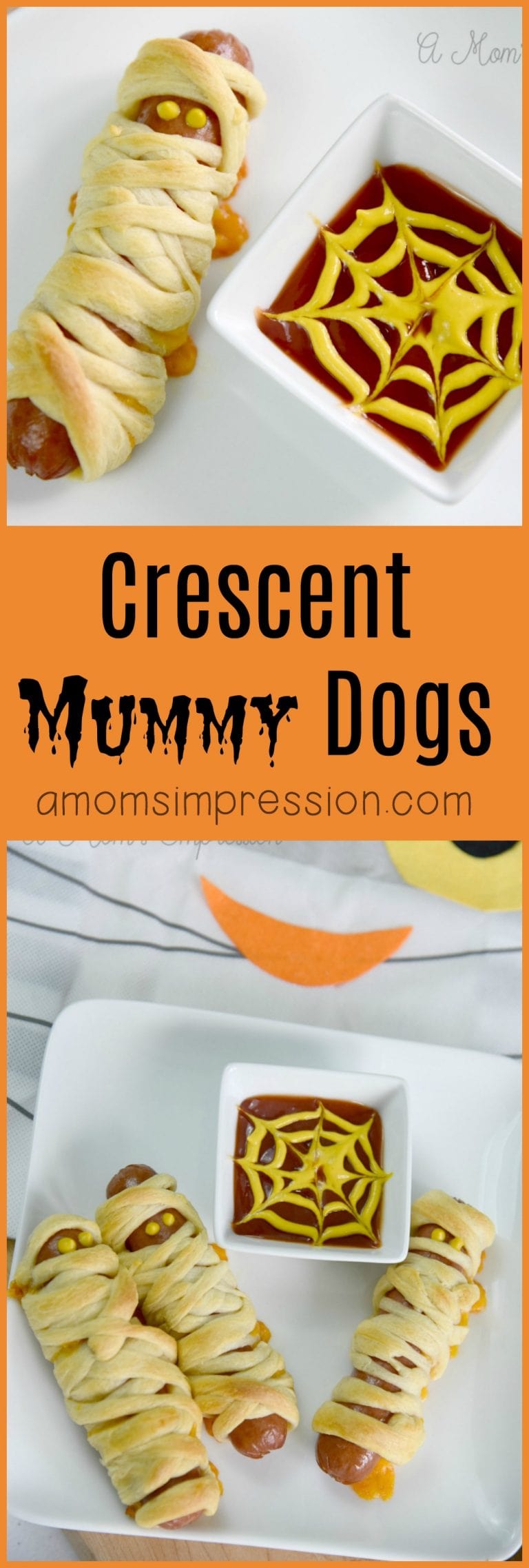 Crescent Mummy Hot Dogs Recipe with Video Directions
