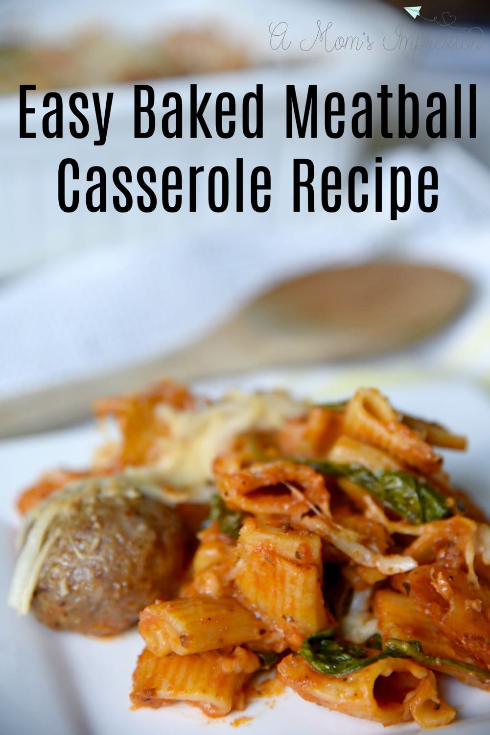 Easy Baked Meatball Casserole Recipe