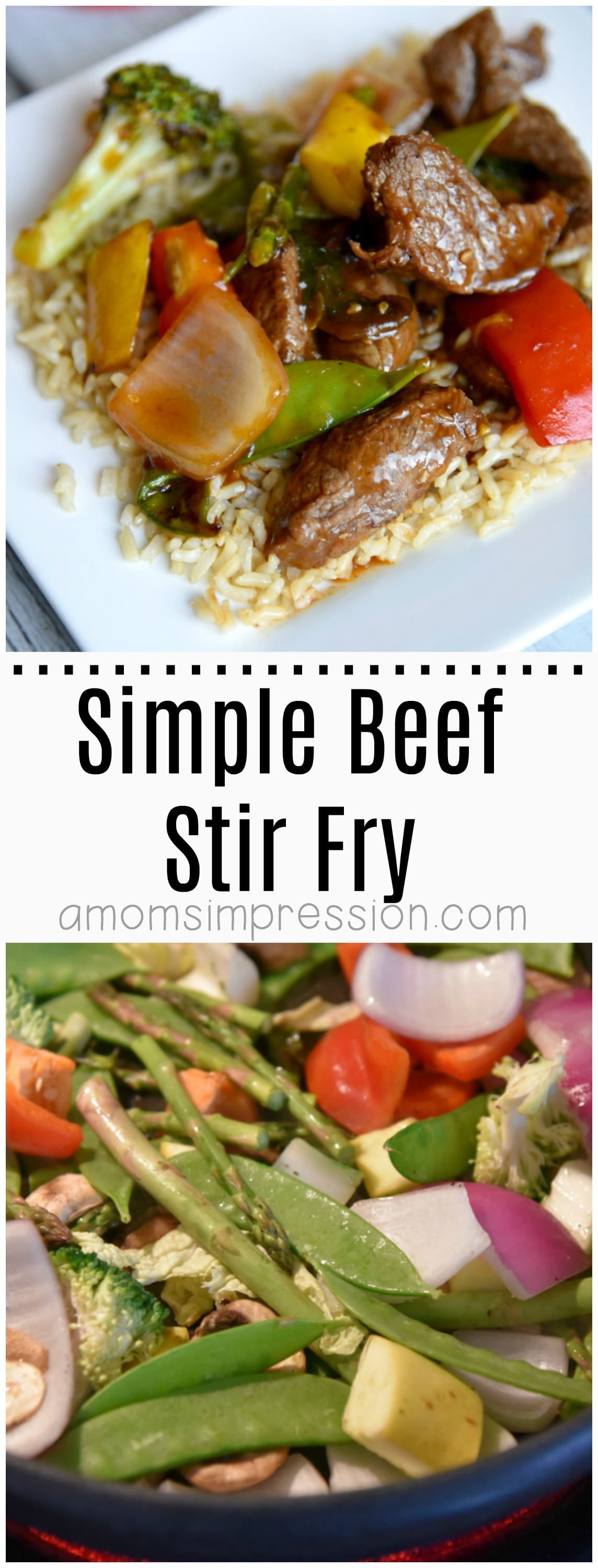 Simple 20 Minute Beef Stir-Fry with Rice Recipe