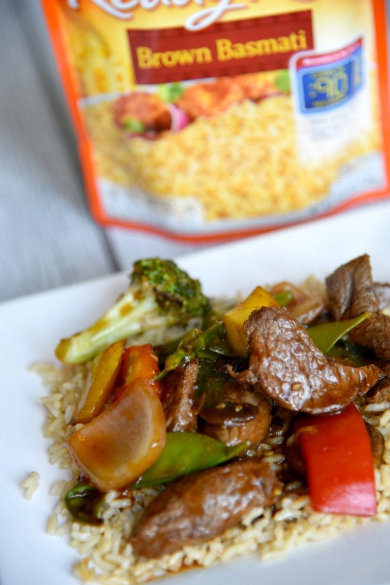 Simple 20 Minute Beef Stir-Fry with Rice Recipe